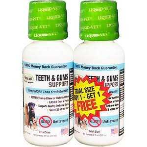 Liquid-Vet Teeth and Gums Support Dog Formula - Healthber