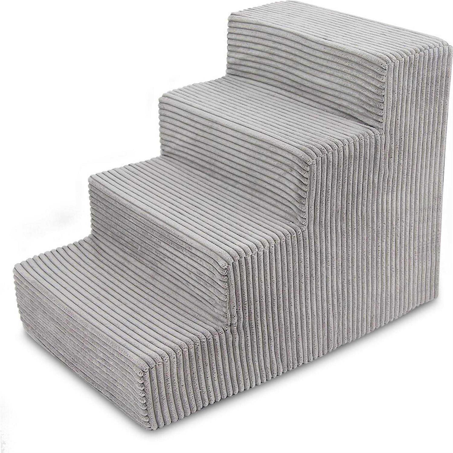 Best Pet Supplies Pet Steps Stairs with CertiPUR-US Certified Foam for Dogs Cats - Healthber