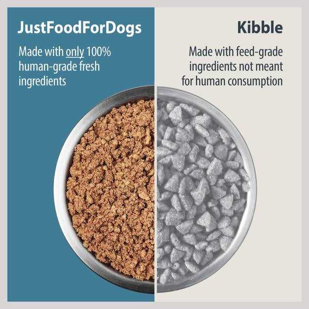JustFoodForDogs Just Food for Dogs Veterinary Diet Critical Care Support Fresh Frozen Dog Food - Healthber