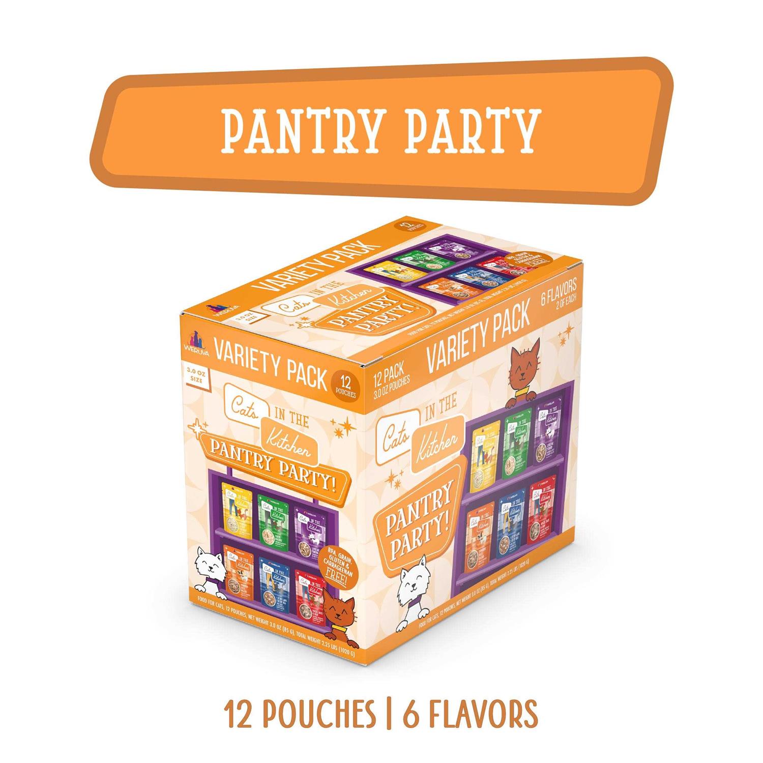 Weruva Cat Food Cats in the Kitchen Variety Pack Pouch - Healthber