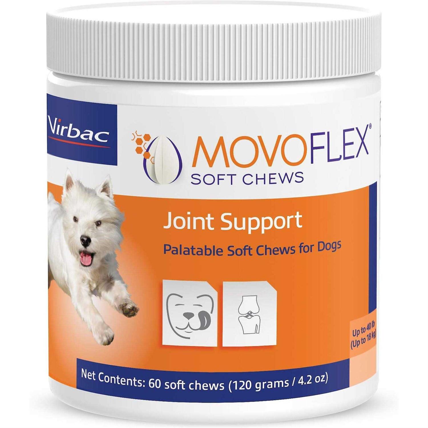 Movoflex Joint Support Soft Chews for Dogs - Healthber