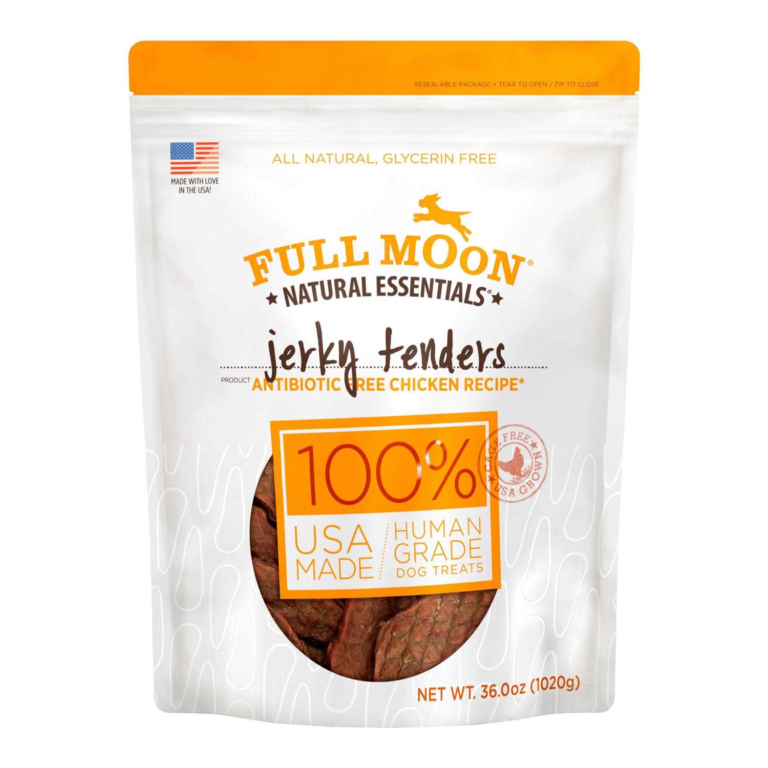 Full Moon All Natural Human Grade Dog Treats Chicken Jerky - Healthber