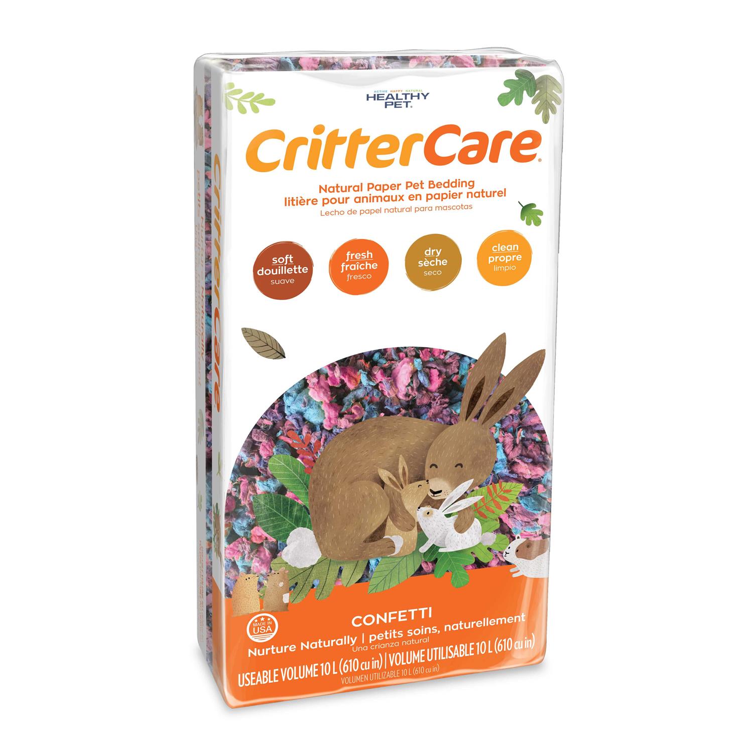 Healthy Pet CritterCare Natural Paper Bedding - Healthber