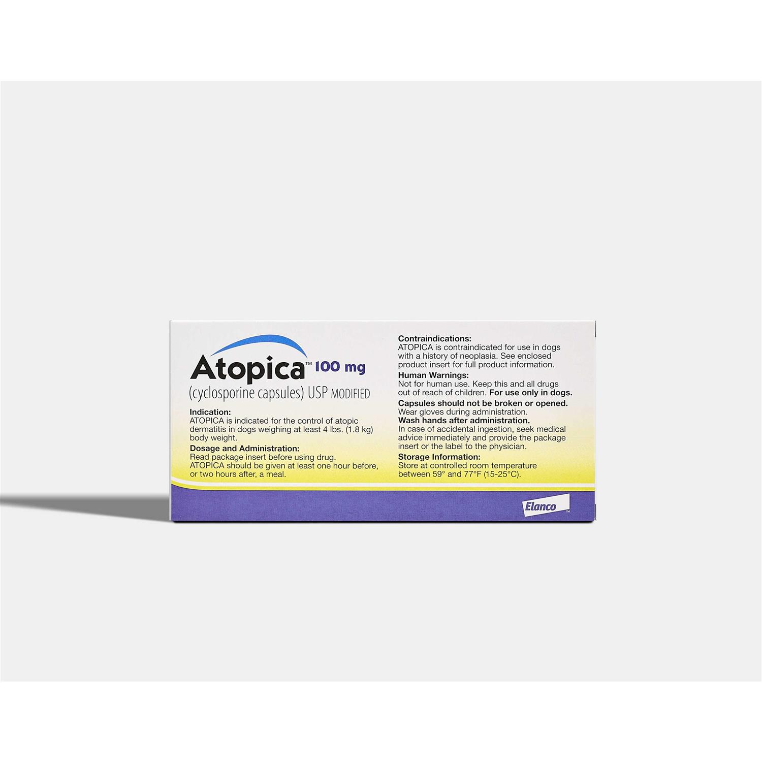 Atopica Capsules for Dogs - Healthber