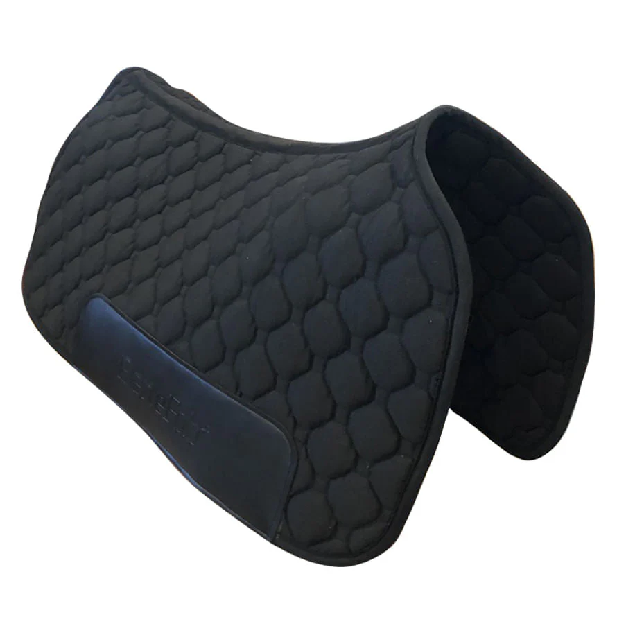 BeneFab Therapeutic Western Saddle Pad, One Size, Black - Healthber