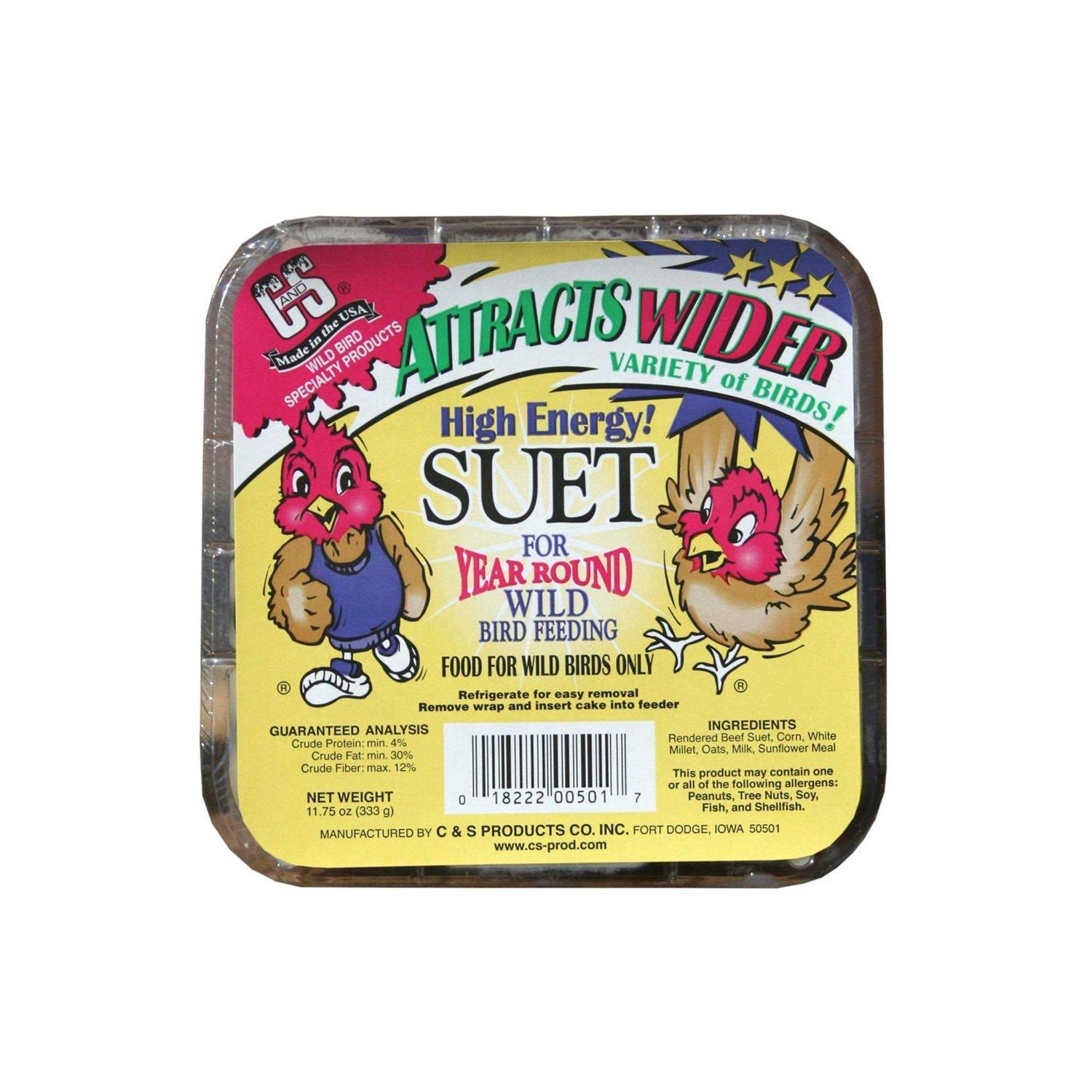 C & S High Energy Suet - Healthber