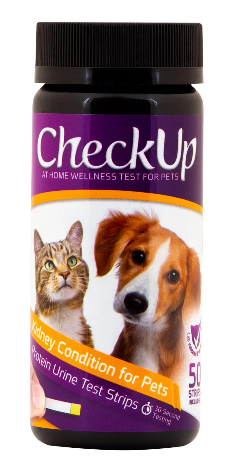 CheckUp Kidney Condition Detection Test Strips, Dog/Cat - Healthber