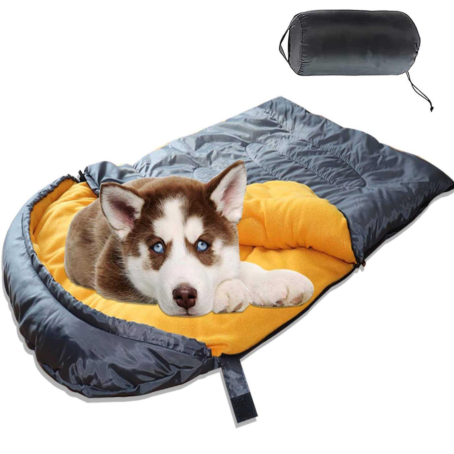 Lifeunion Dog Sleeping Bag with Storage Bag Waterproof Warm Packable Dog Bed for Travel Camping Hiking Backpacking - Healthber