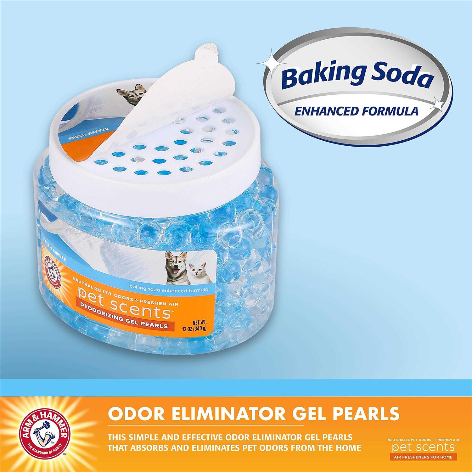 Arm & Hammer Air Care Pet Scents Deodorizing Gel Beads - Healthber