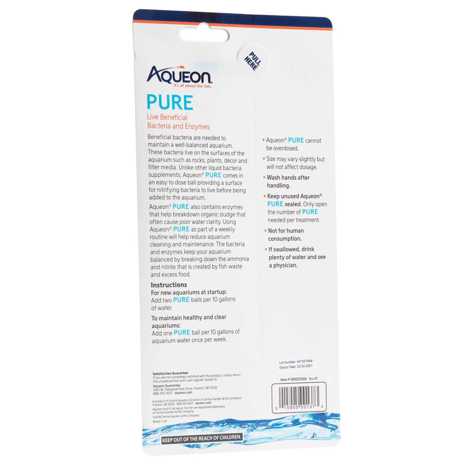 Aqueon Pure Bacteria Supplement - Healthber