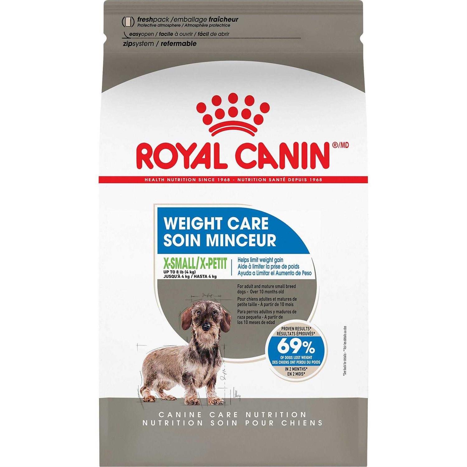 Royal Canin Weight Care Adult Dry Dog Food for Extra Small Breeds - Healthber