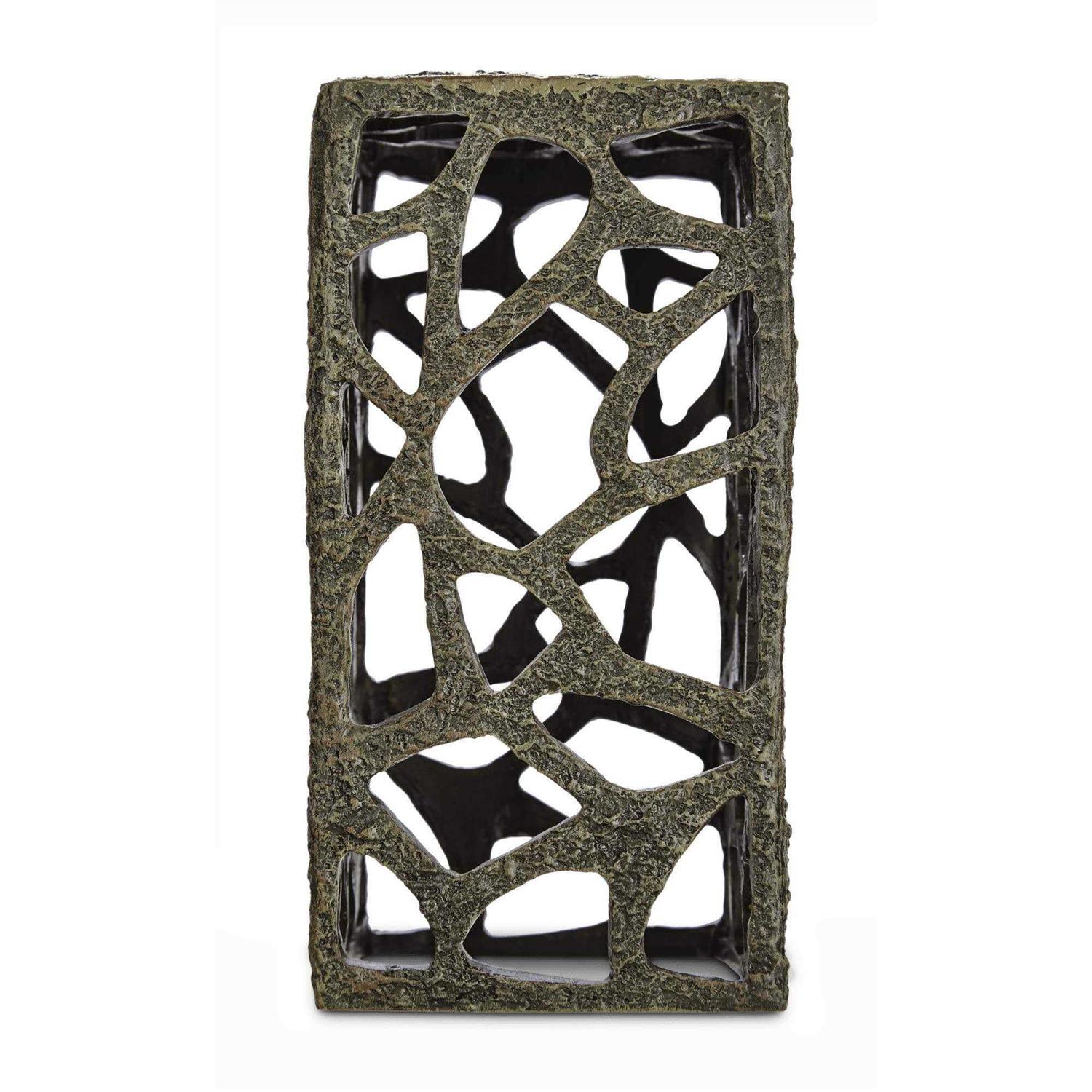 Imagitarium Resin Rustic Tower Aquatic Decor - Healthber