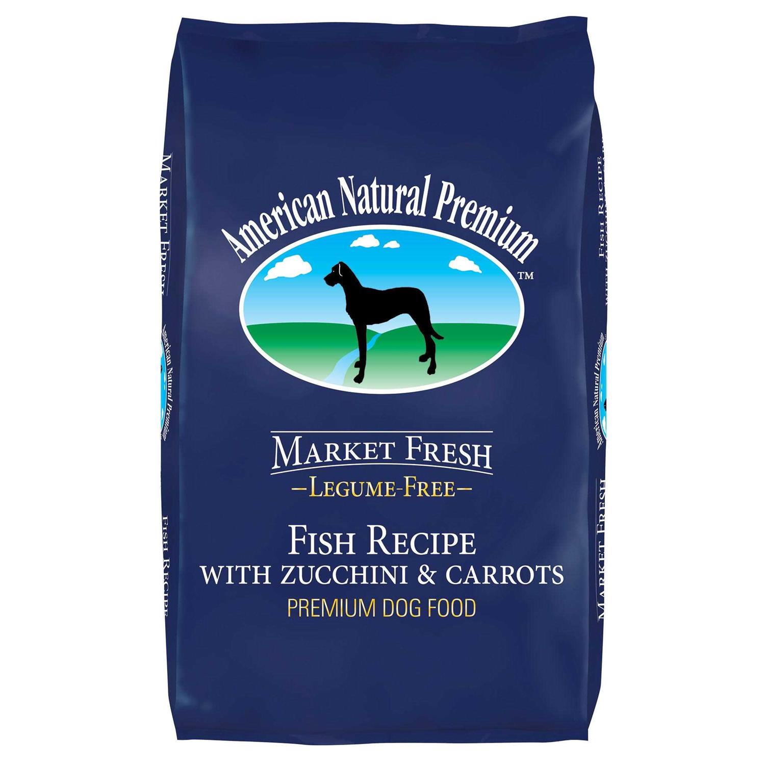 American Natural Premium Market Fresh Fish Recipe with Zucchini & Carrots Dry Dog Food - Healthber