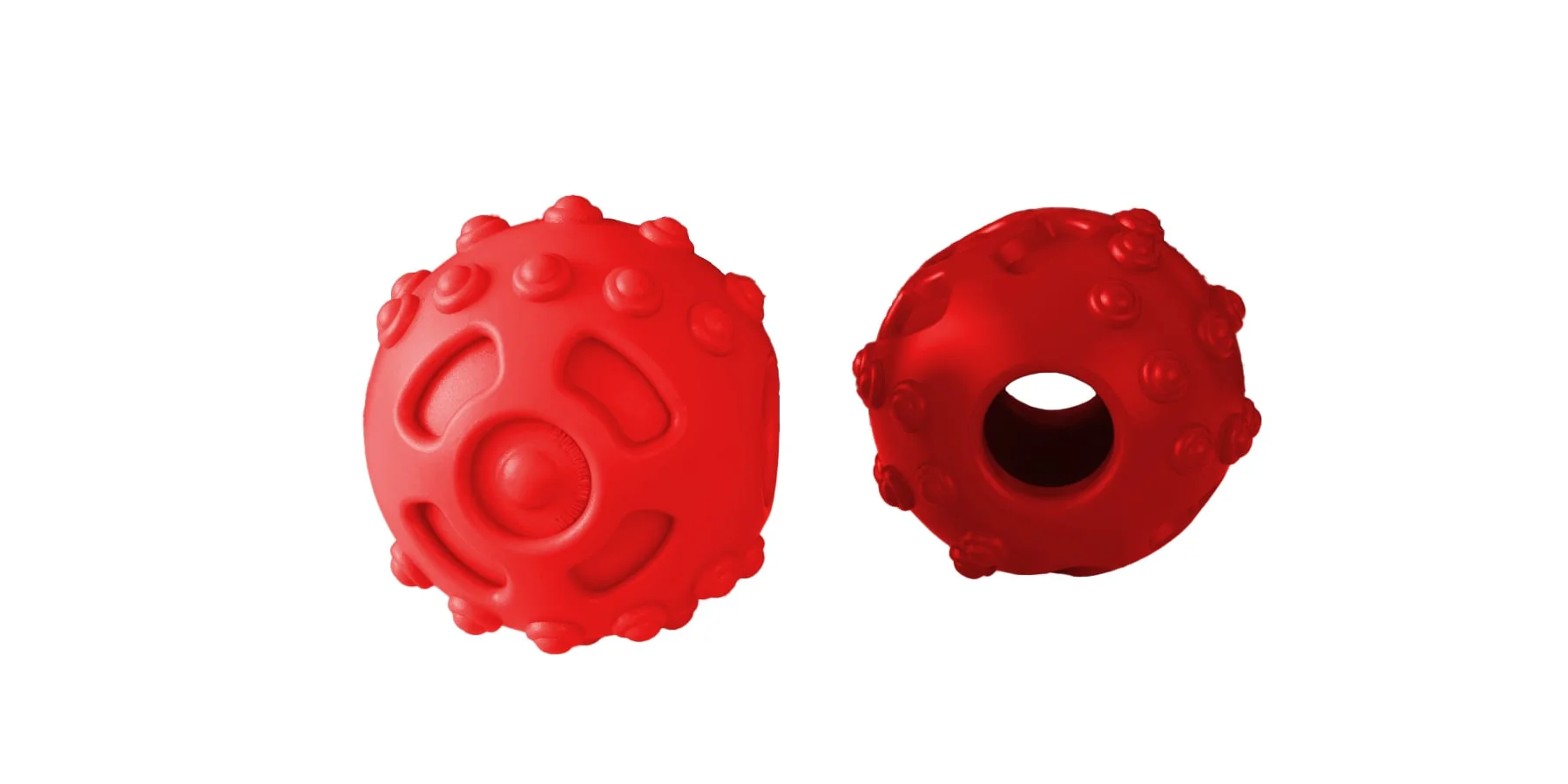 Hollow Red Ball, Medium, Each - Healthber