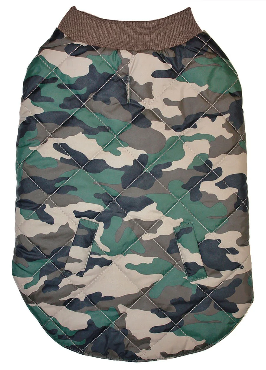 Reversible Camo/Orange Dog Jacket - Healthber