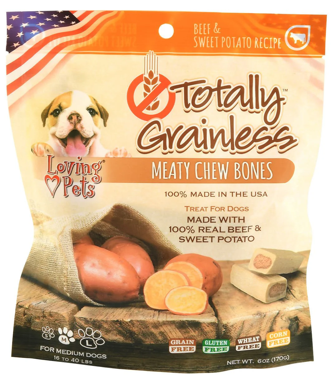 Totally Grainless Meaty Chew Bones - Healthber