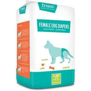 Frisco Disposable Female Dog Diapers - Healthber