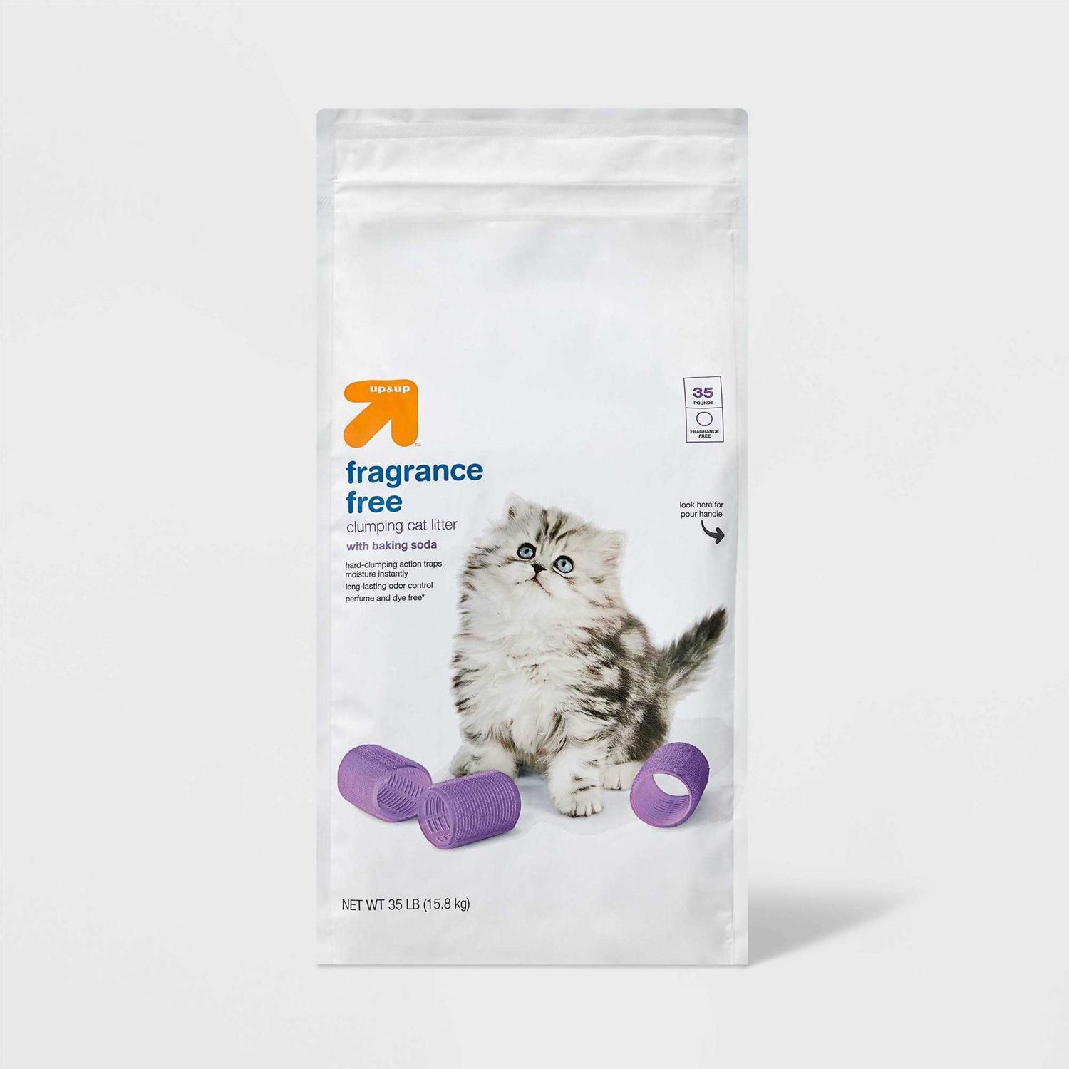 up & up Fragrance Free with Baking Soda Clumping Cat Litter - Healthber