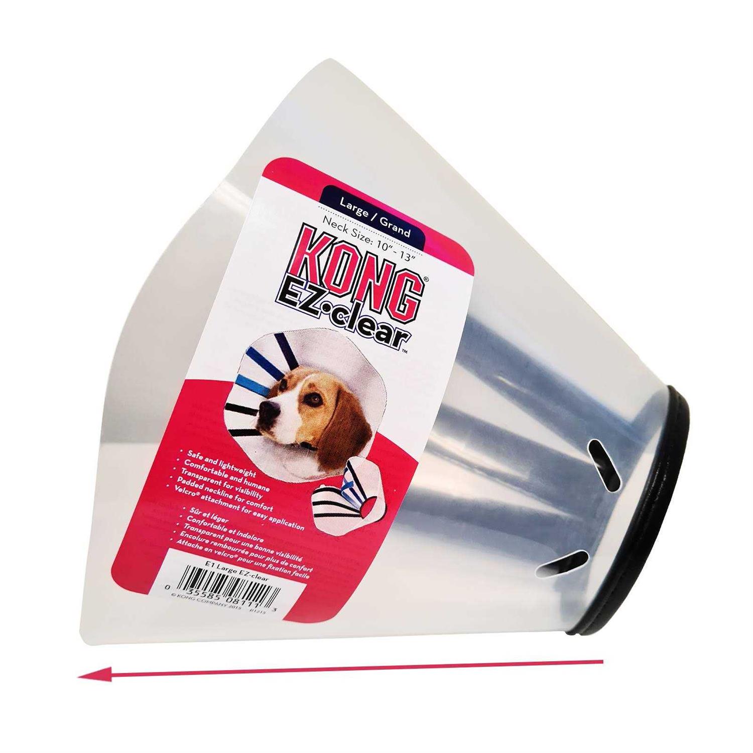 Kong EZ Clear Collar - Healthber