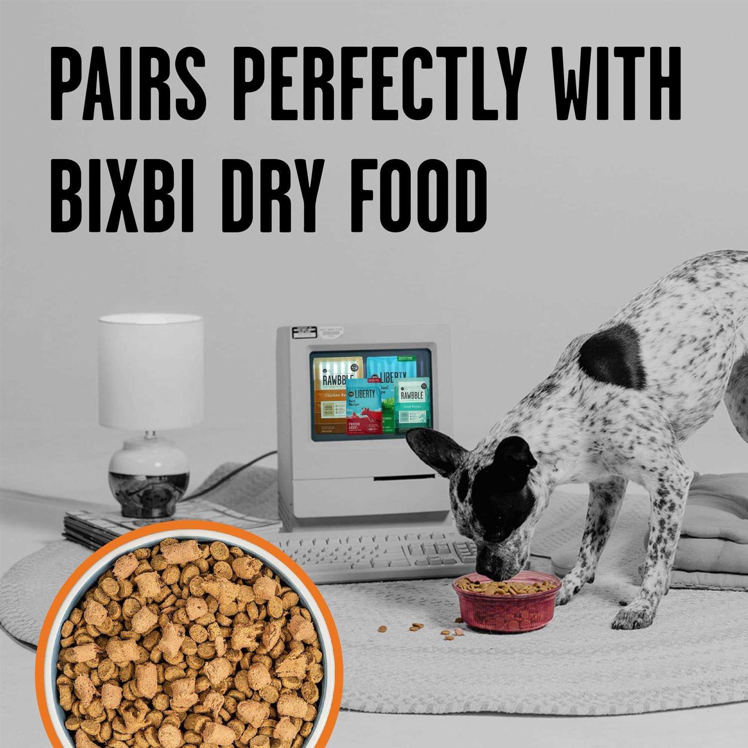 Bixbi Rawbble Chicken Freeze-Dried Dog Food - Healthber