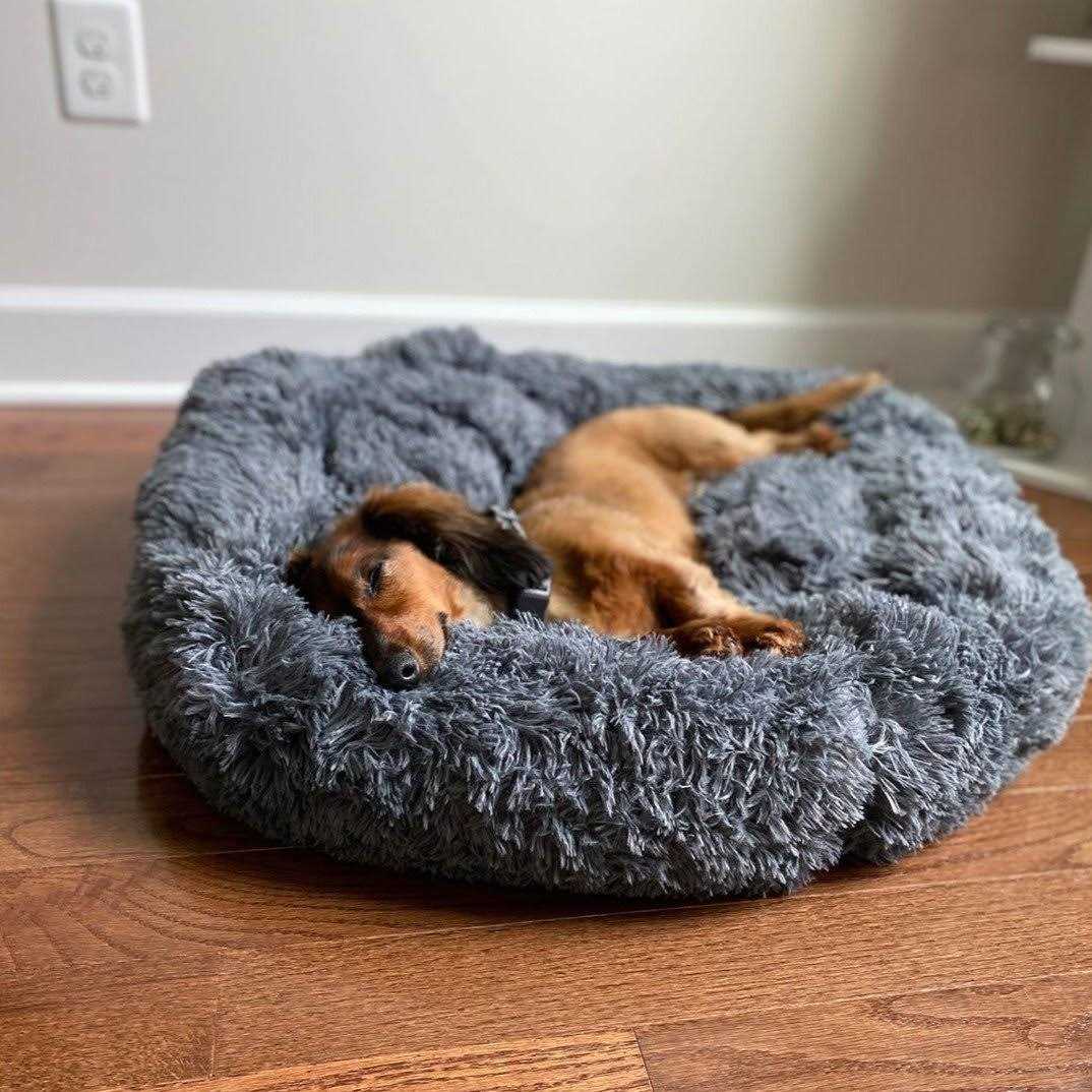 PupsDream The Original Calming Dog Bed Anti Anxiety Dog Bed - Healthber
