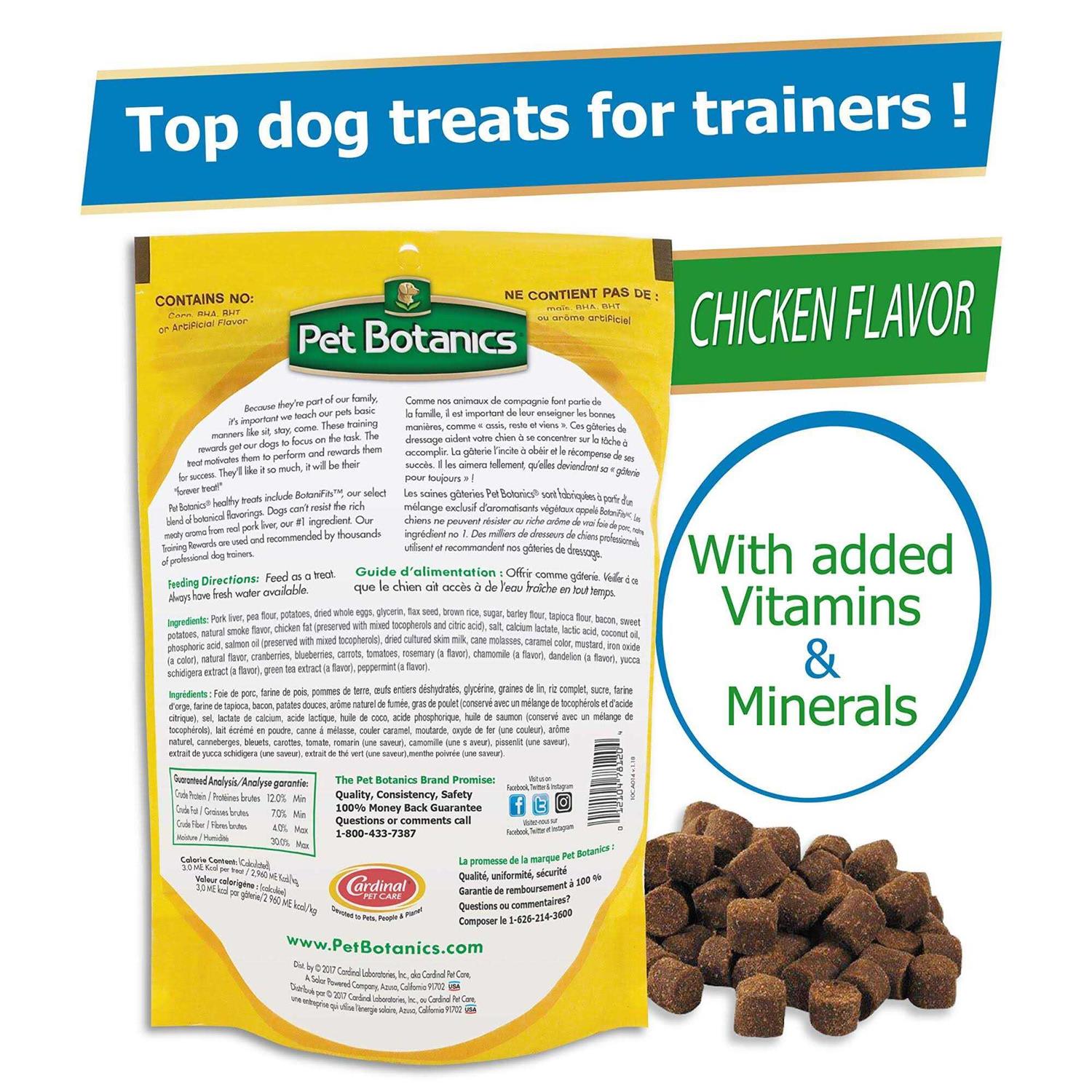 Pet Botanics Training Rewards Dog Treats - Healthber