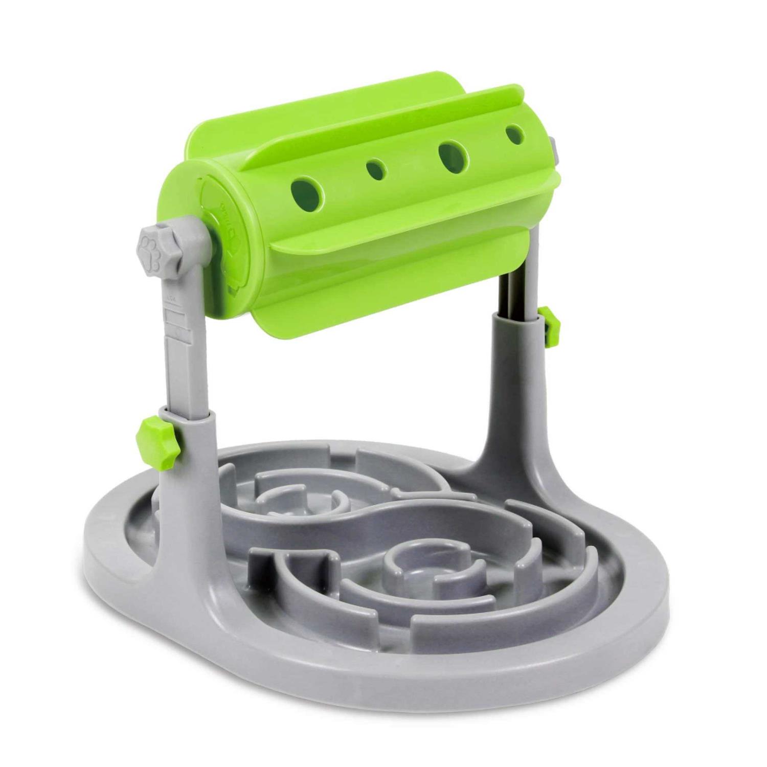Interactive Dog & Cat Food Puzzle Toy Ito Rocky Treat Boredom Dispensing Slow Feeder - Healthber