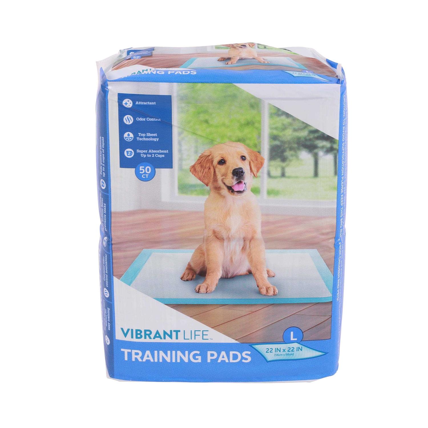 Vibrant Life Training Pads Dog & Puppy Pads - Healthber