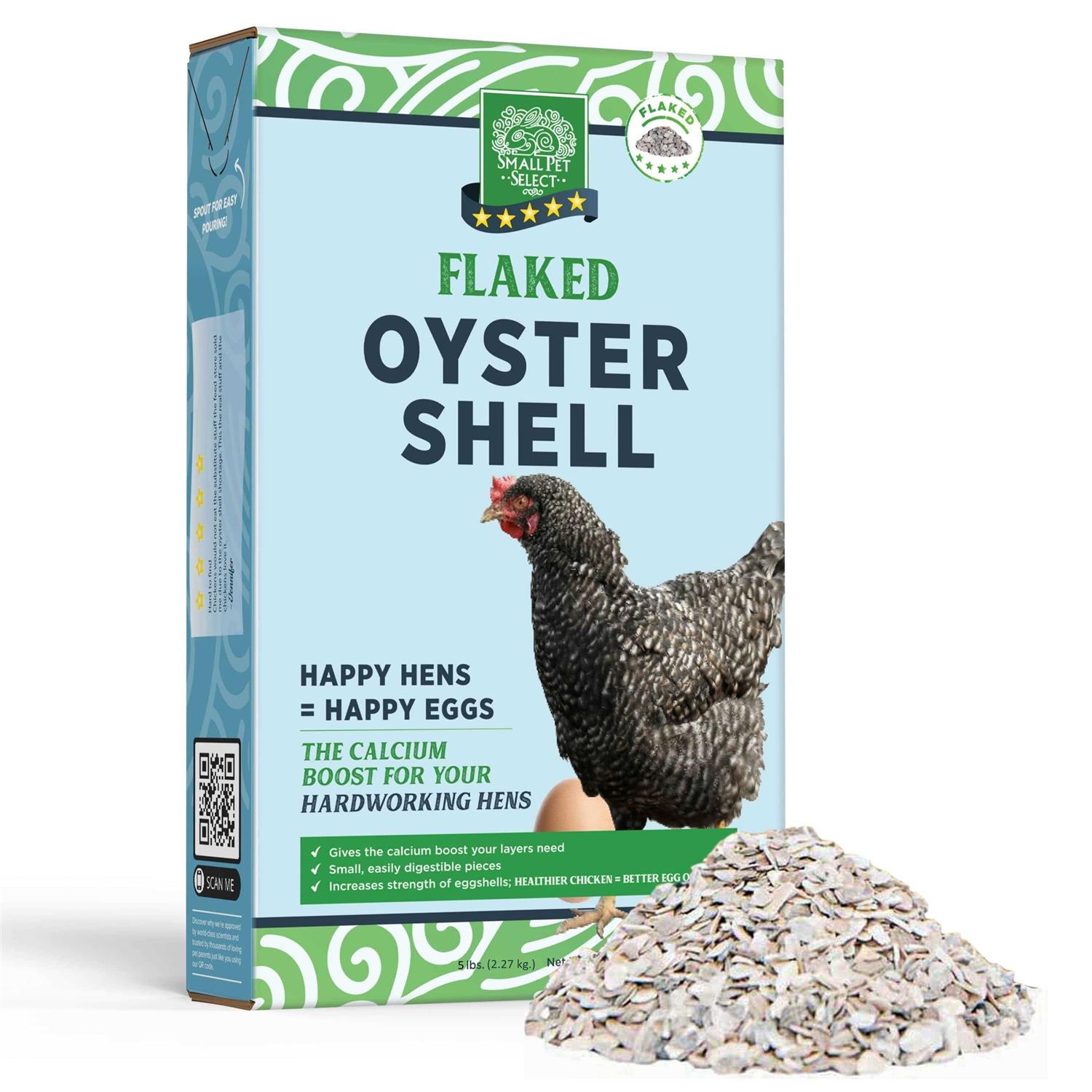 Small Pet Select Flaked Oyster and Seashell - Healthber
