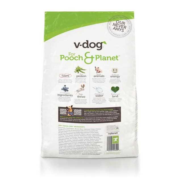 V-Dog Vegan Kibble Dry Dog Food - Healthber