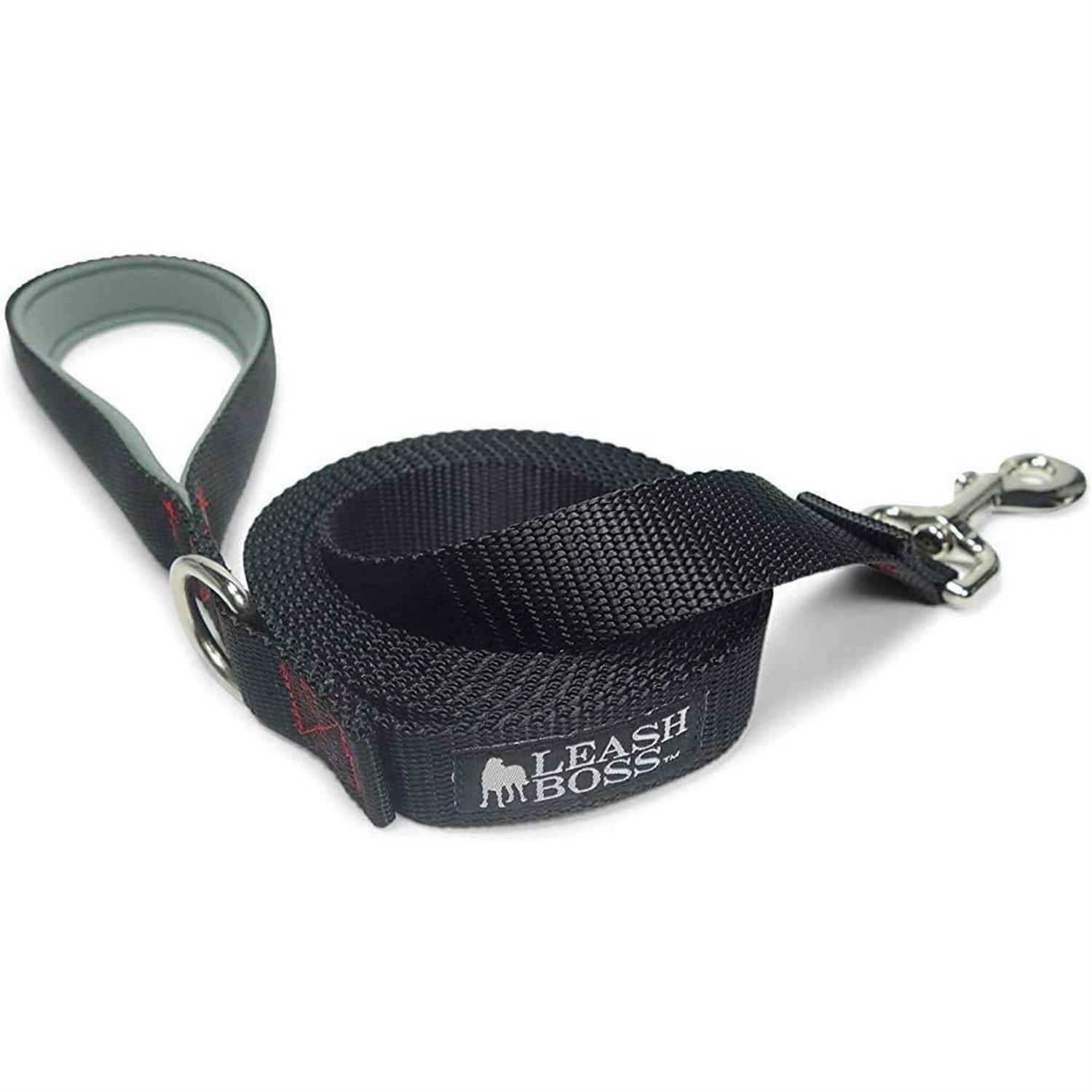 Leashboss 10 Foot Dog Leash with Padded Handle - Healthber