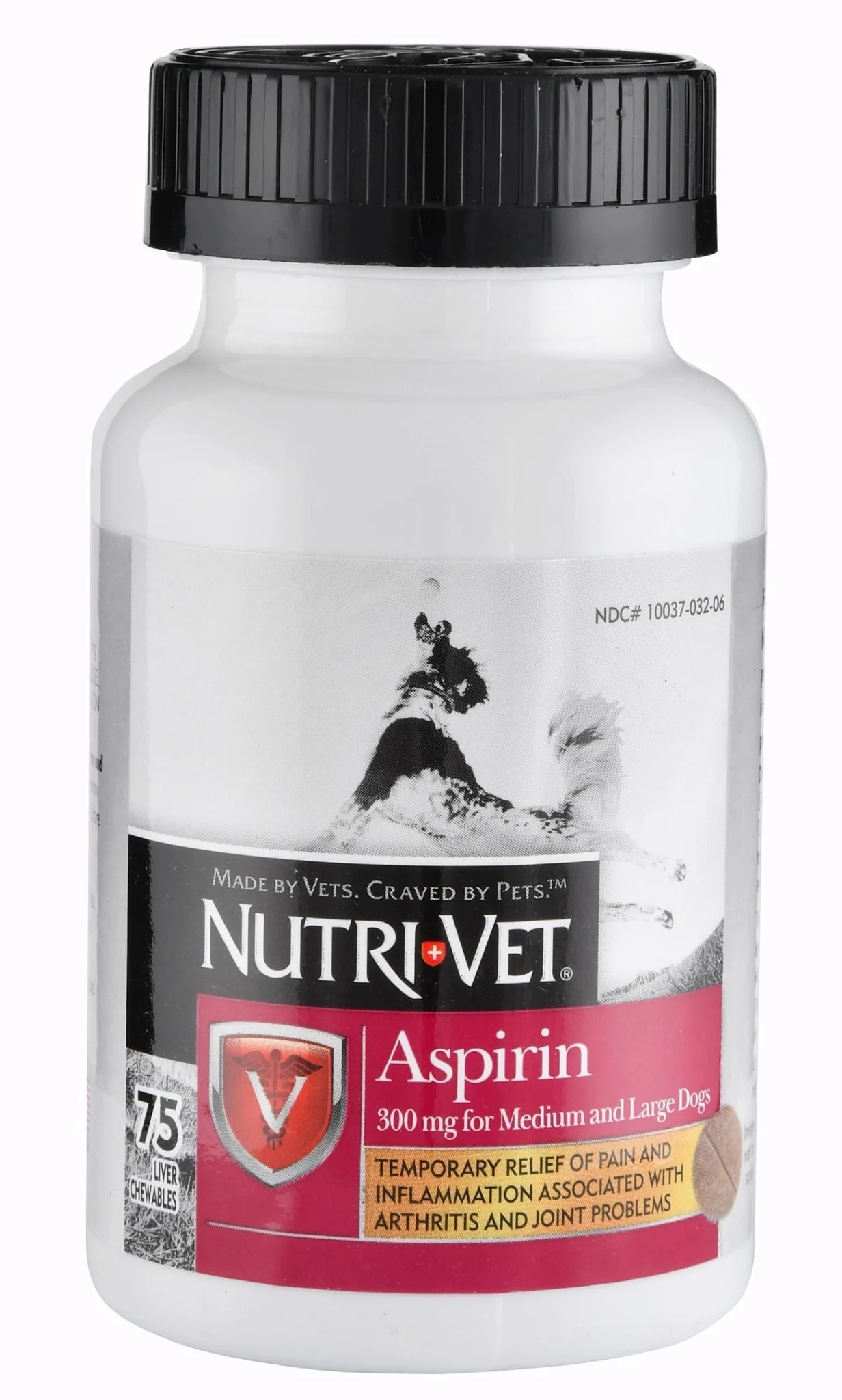 Nutri-Vet Aspirin for Large Dogs, 75 ct - Healthber