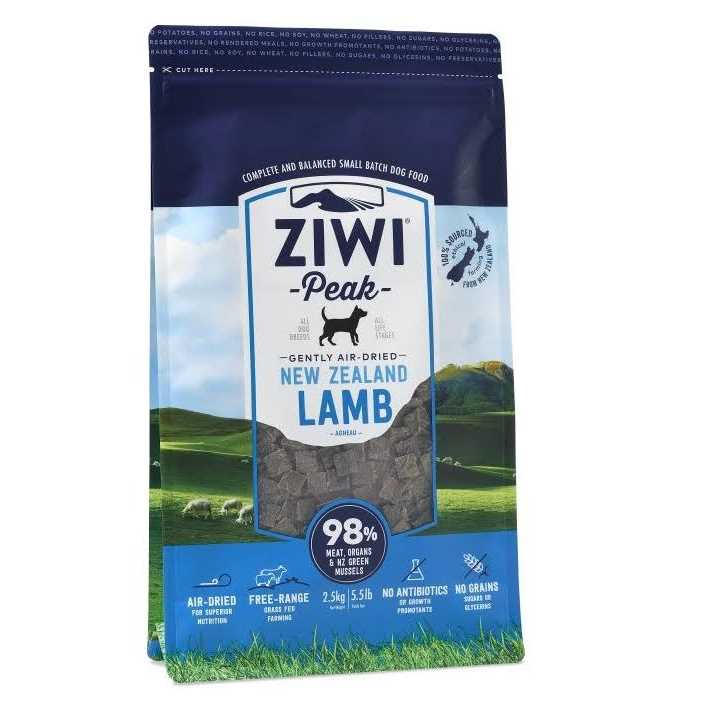 Ziwi Peak Air-Dried Tripe & Lamb Dog Food - Healthber