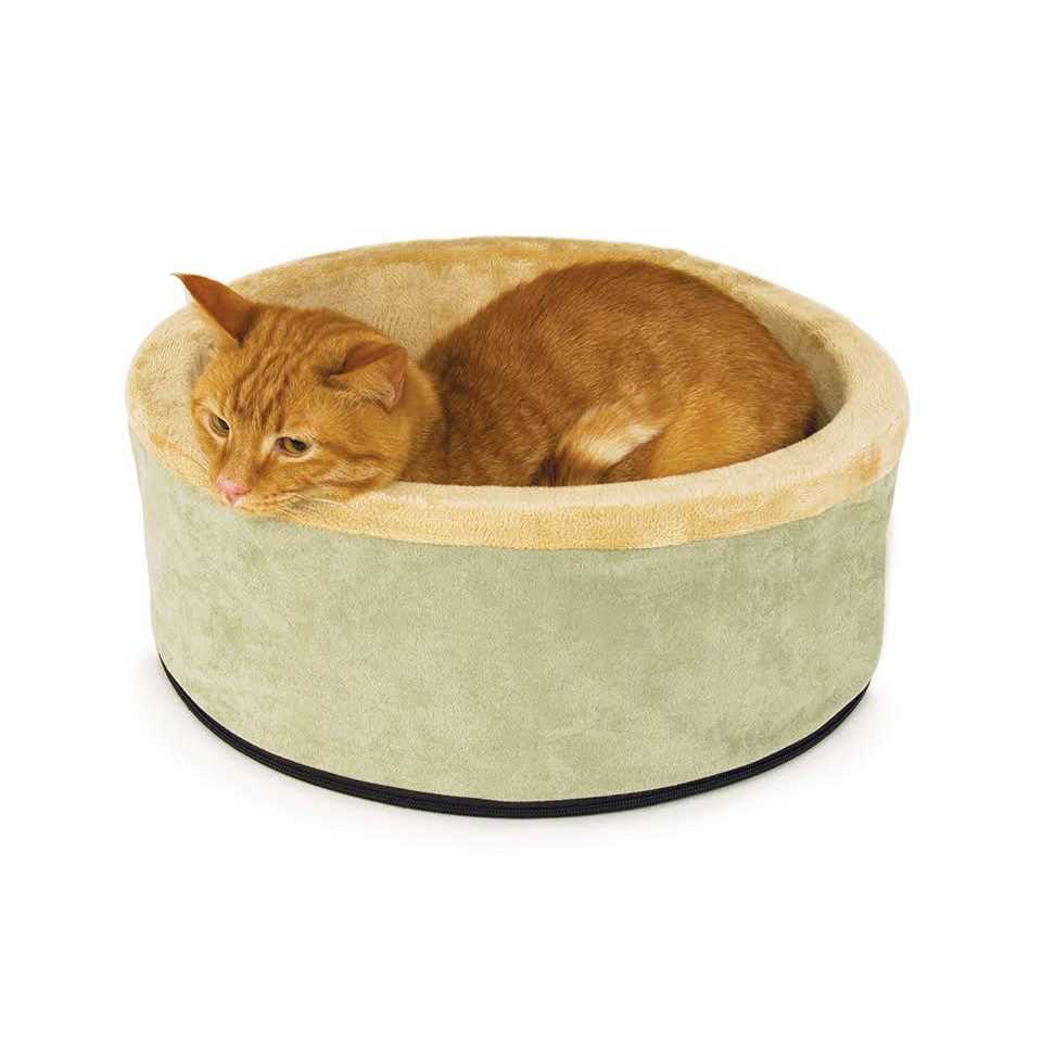 K&H Pet Products Thermo-Kitty Cat Bed - Healthber