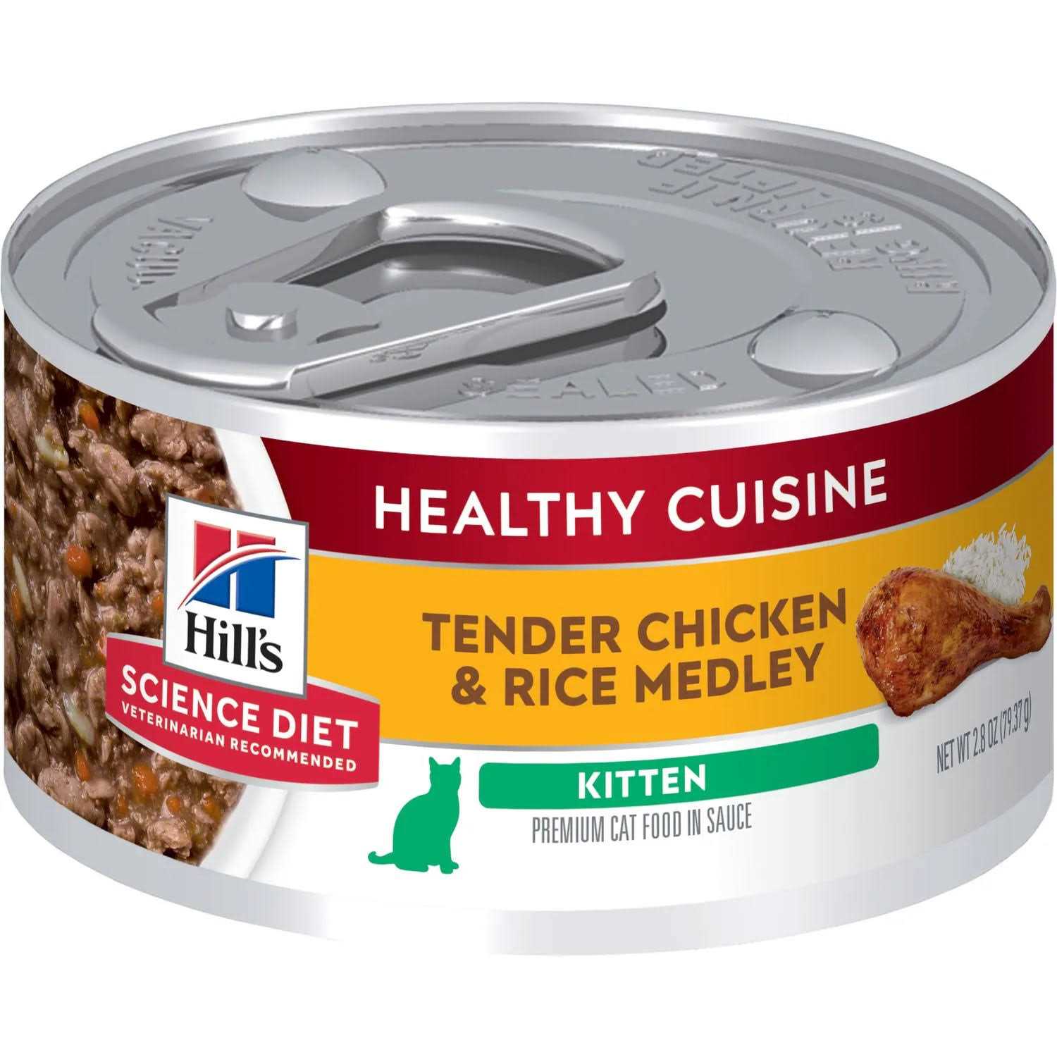 Hill’s Science Diet Healthy Cuisine Chicken Cat Food - Healthber