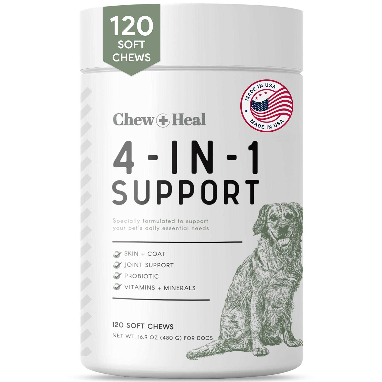 Chew + Heal 4-in-1 Support - Healthber