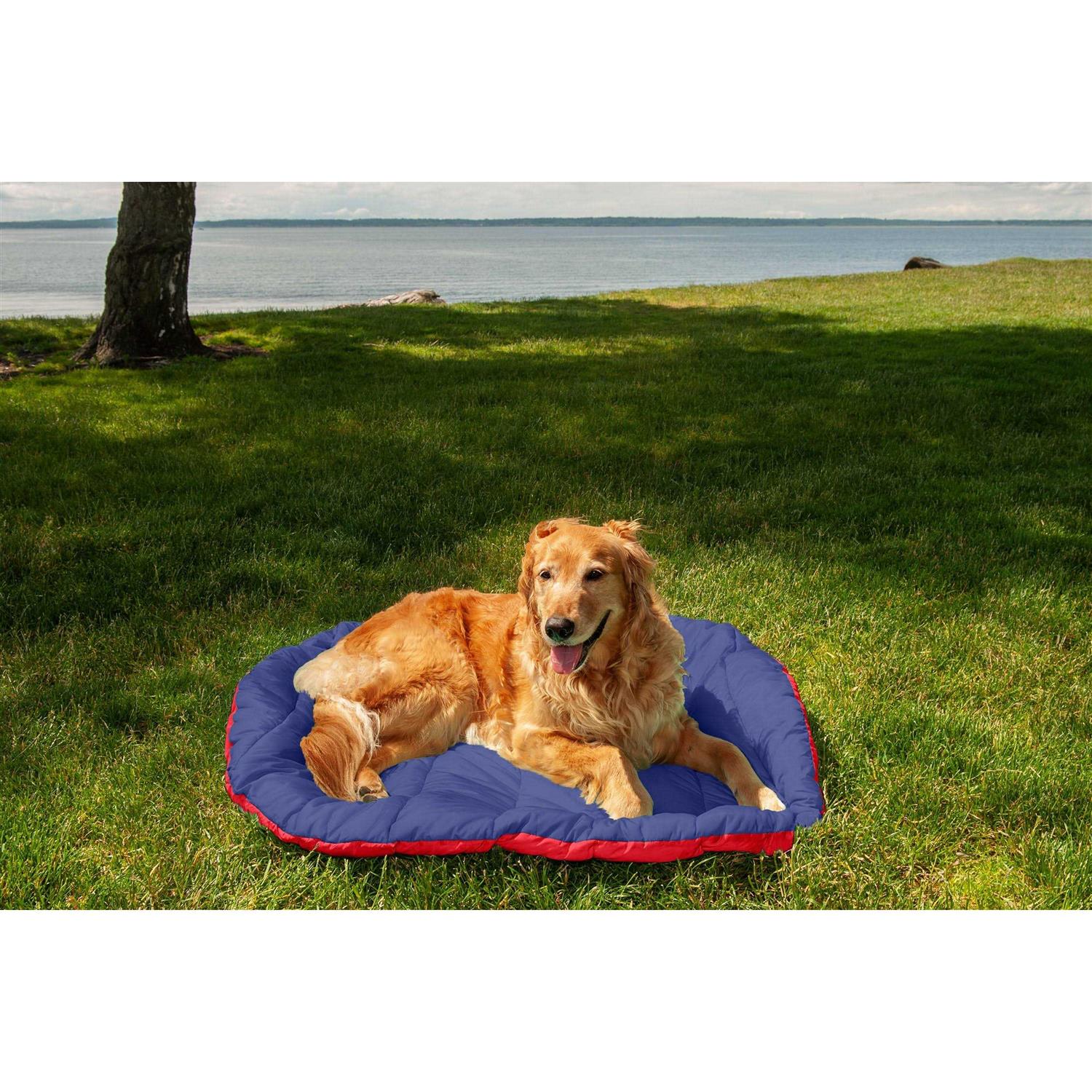 FurHaven Trail Pup Packable Stuff Sack Travel Pillow Dog Bed - Healthber