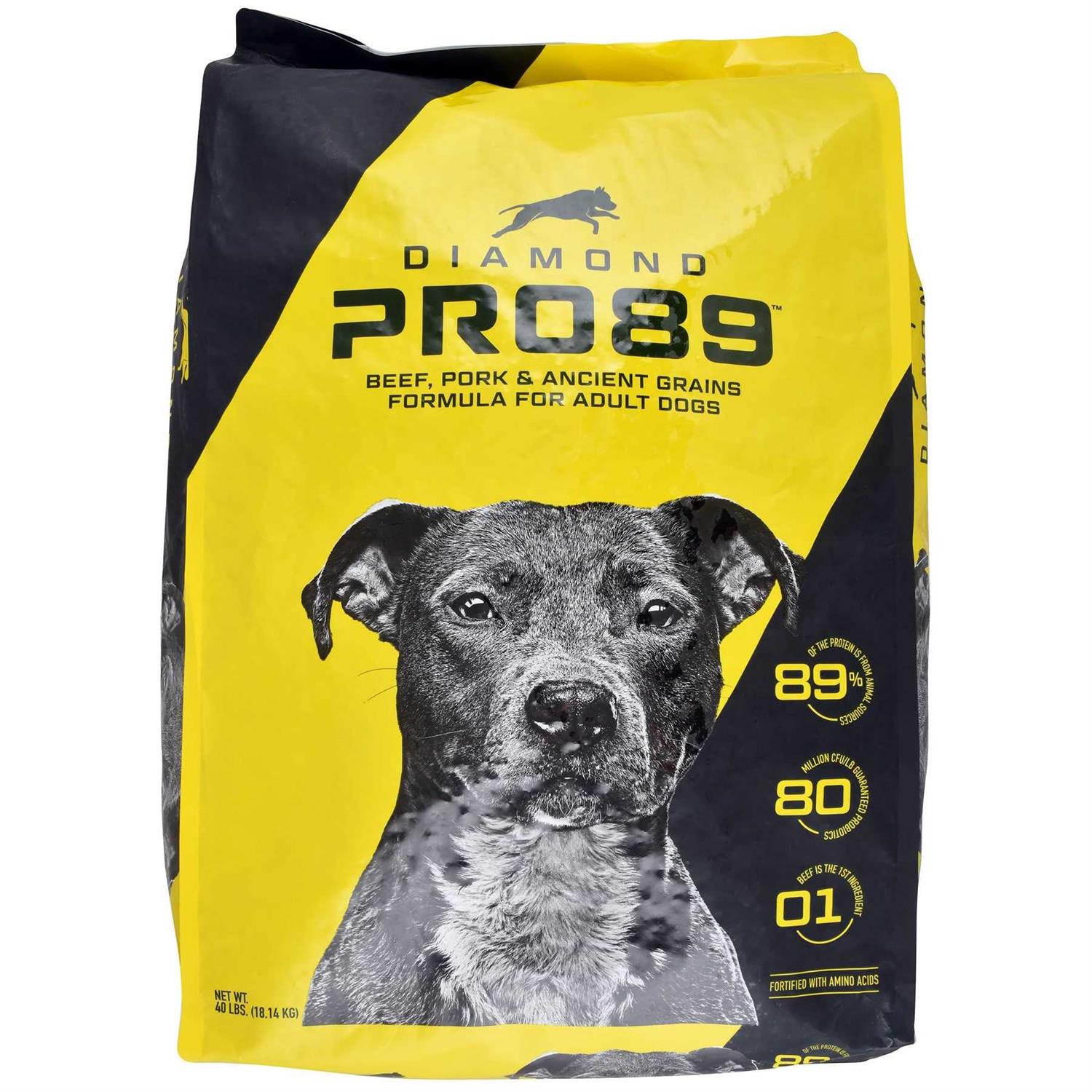 Diamond Pro89 Beef Pork & Ancient Grains Formula Adult Dog Food - Healthber
