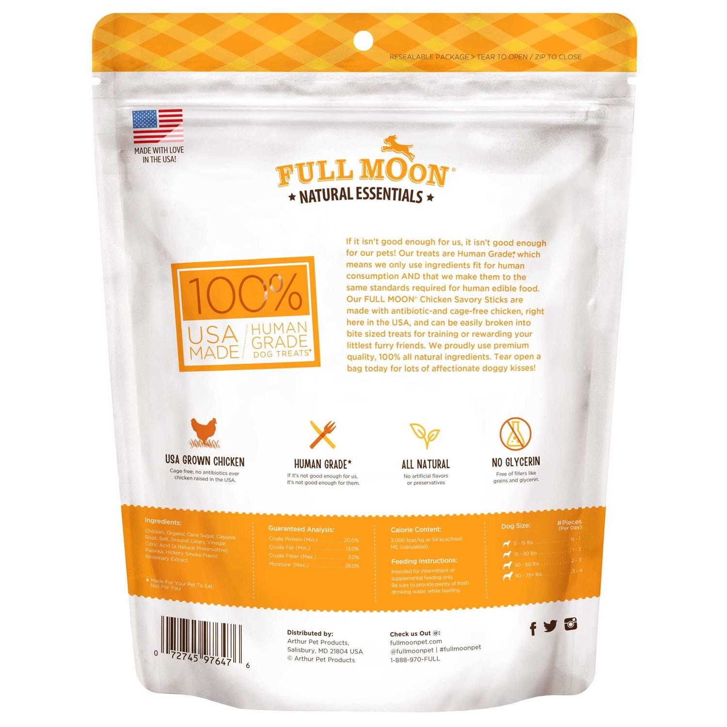 Full Moon Chicken Recipe Savory Sticks Dog Treats - Healthber
