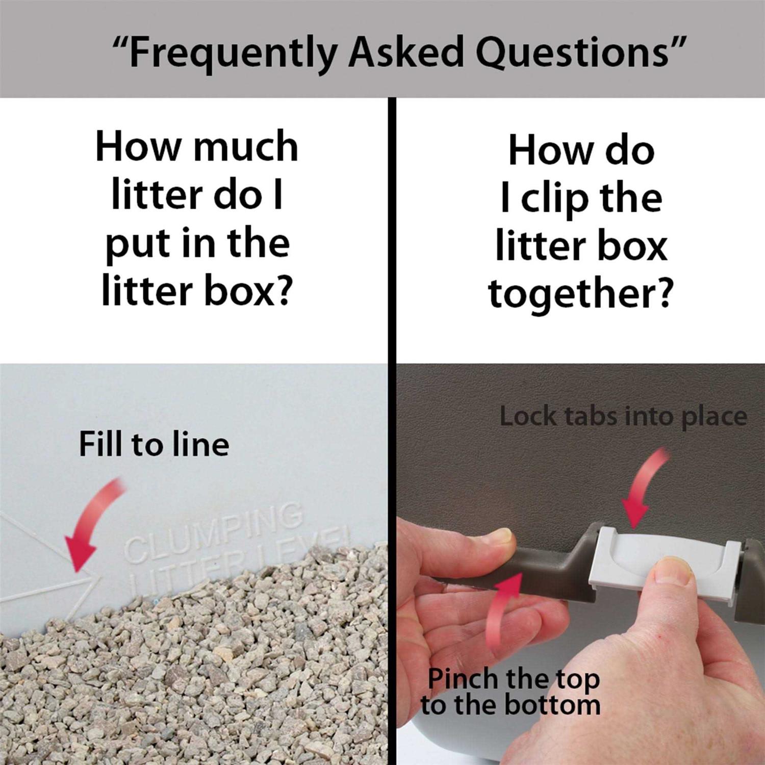 Omega Paw Elite Roll ‘N Clean Self-Cleaning Litter Box - Healthber