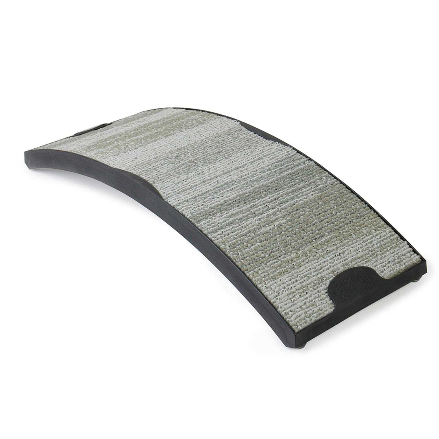 Omega Paw Rascador Curved Floor Scratching Board for Cats - Healthber