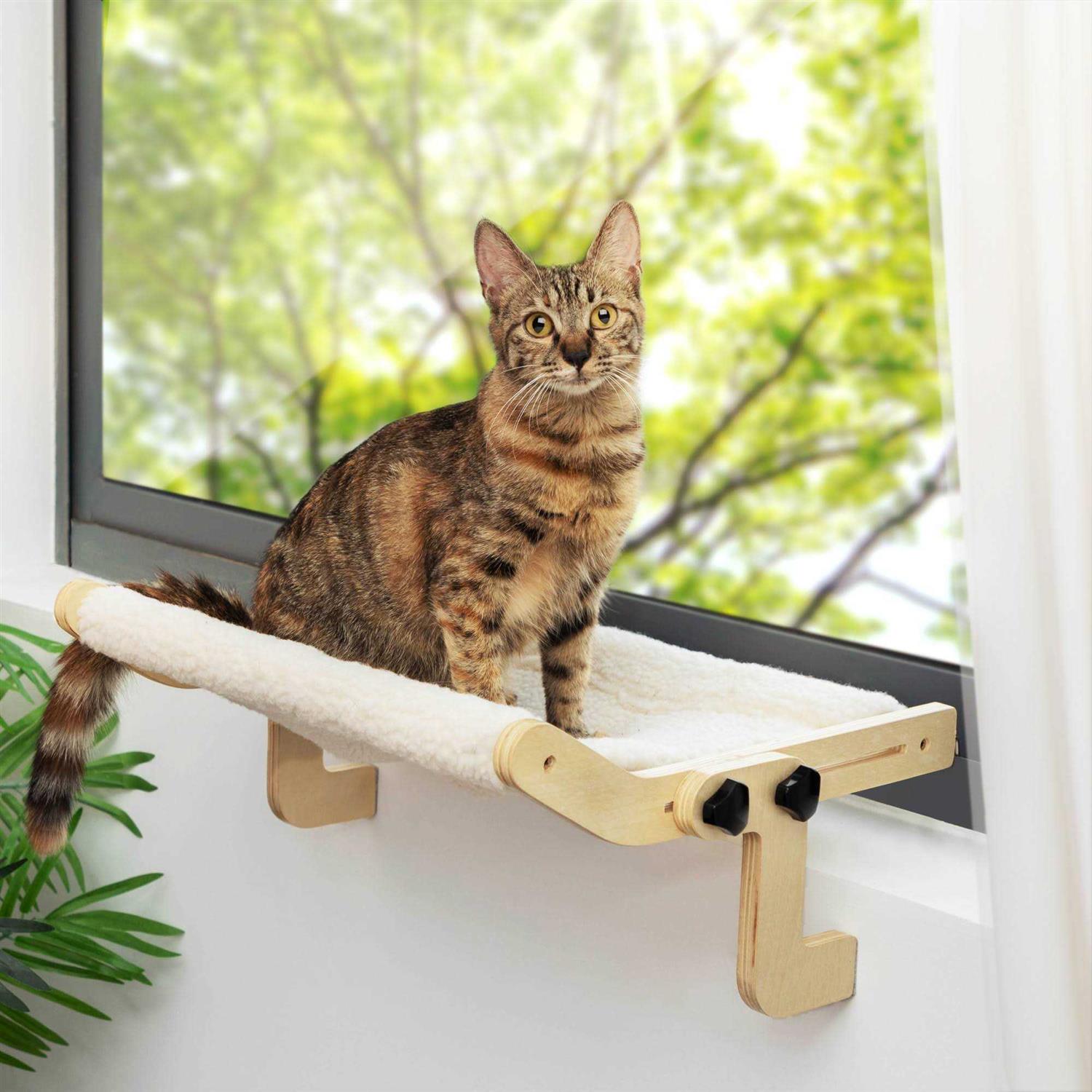 Coziwow Indoor Cat Hammock Cat Window Perch - Healthber
