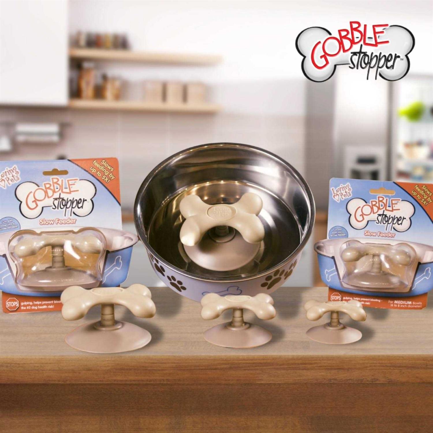 Loving Pets Gobble Stopper Slow Feeder - Healthber