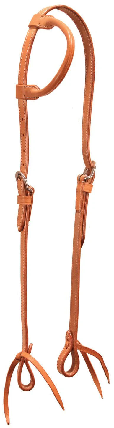 Buffalo Leather of the Rockies Leather One Ear Headstall - Healthber