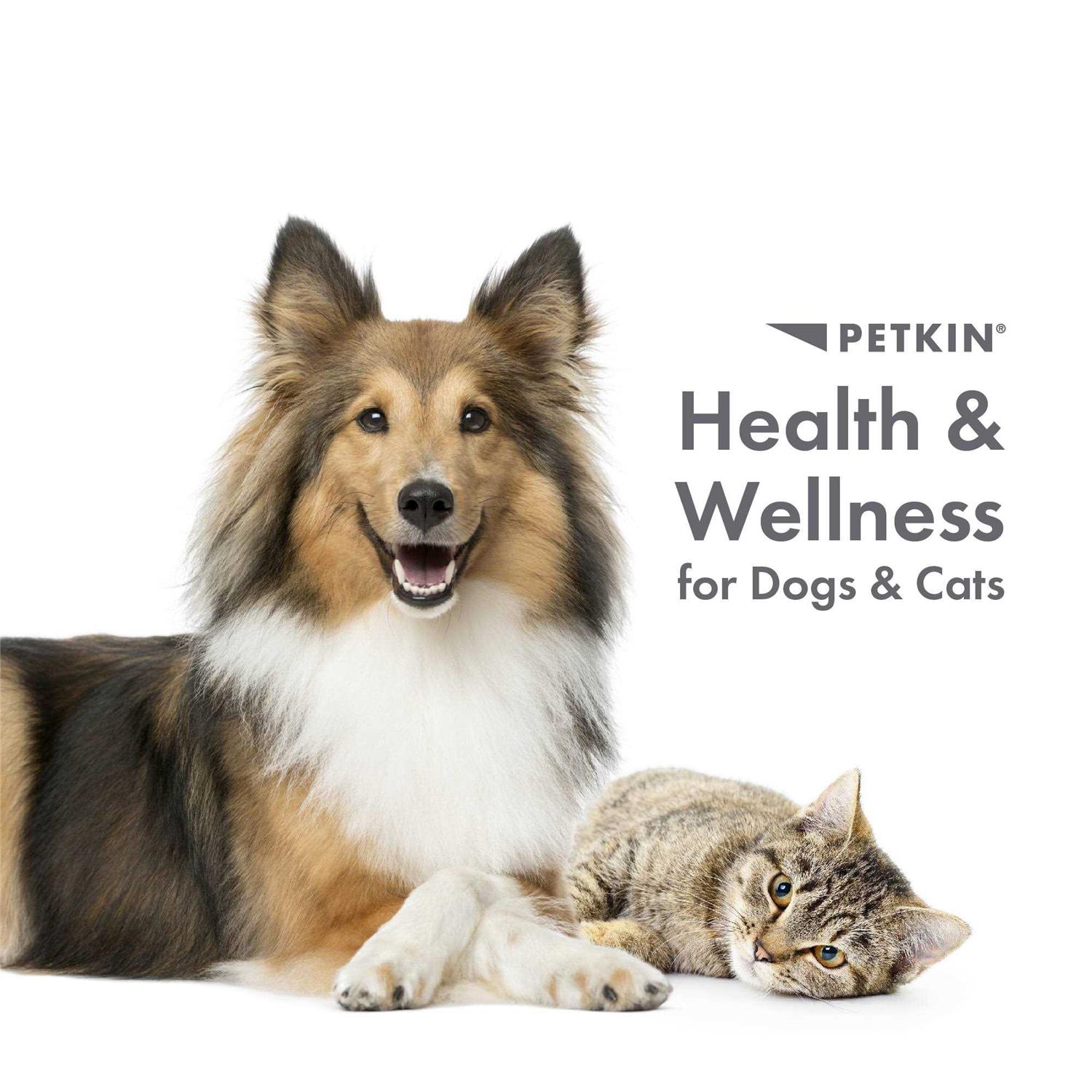 Petkin Fingertip Tooth Wipes for Dogs and Cats 50 Finger Wipes - Healthber