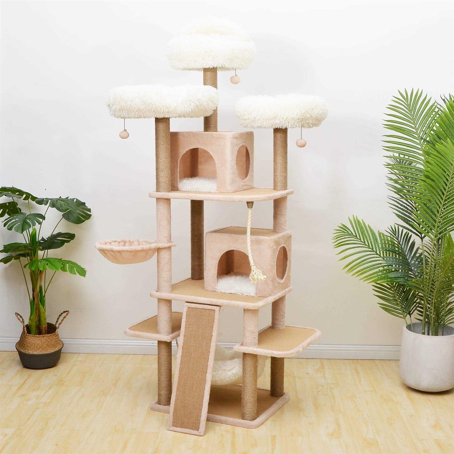 Catry Castle 7 Level Cat Tree - Healthber