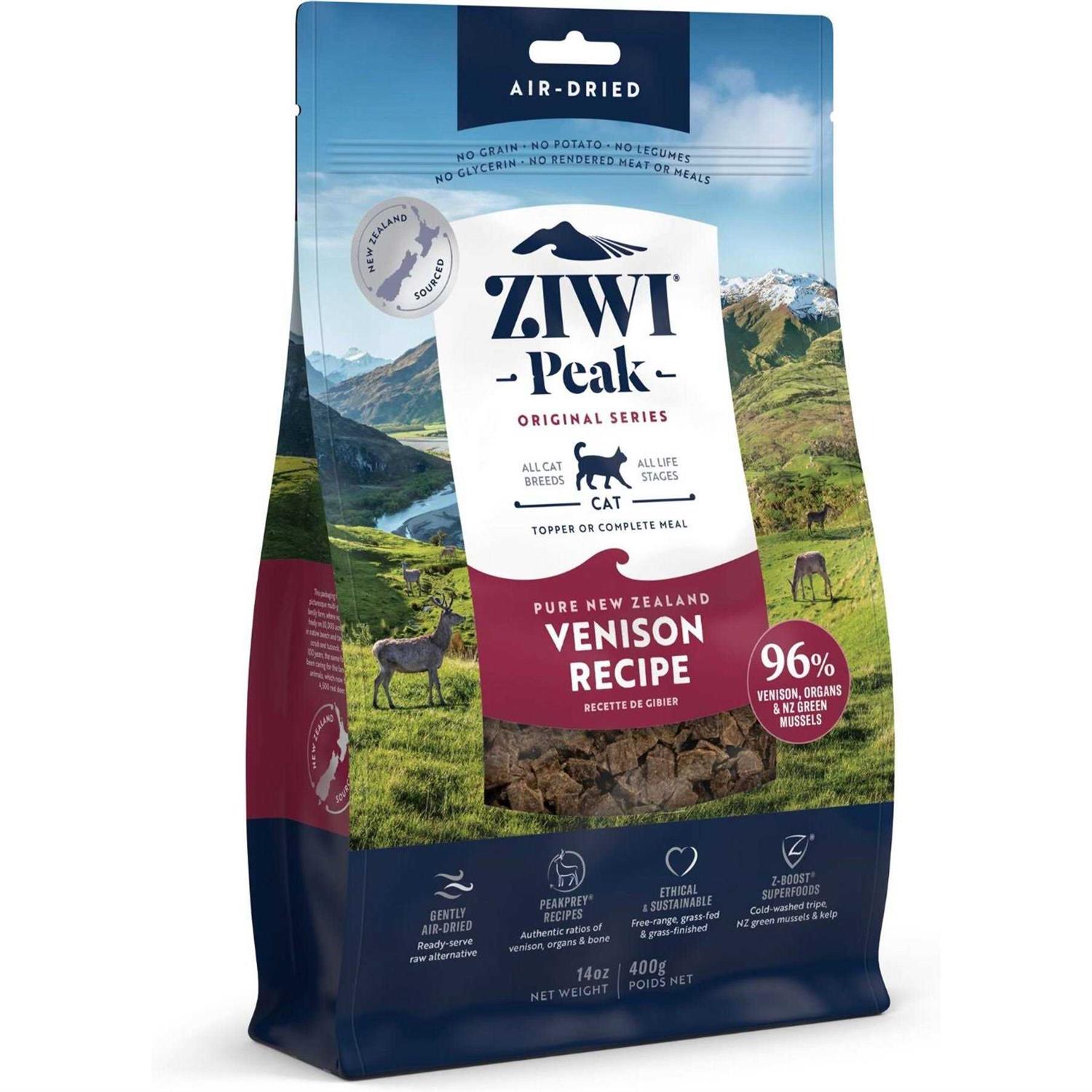 Ziwi Peak Air Dried Venison Cat Food - Healthber