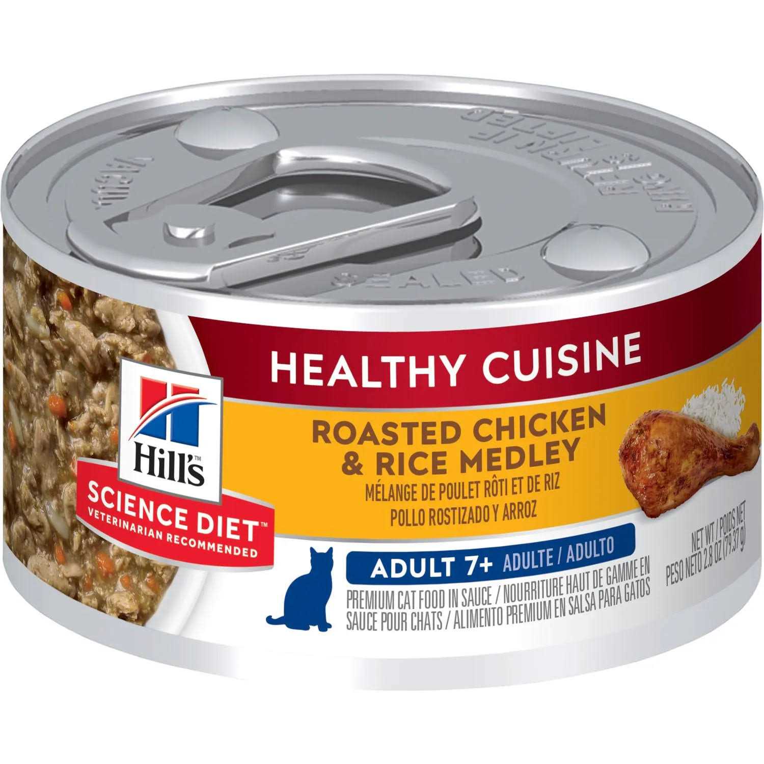 Hill’s Science Diet Healthy Cuisine Chicken Cat Food - Healthber