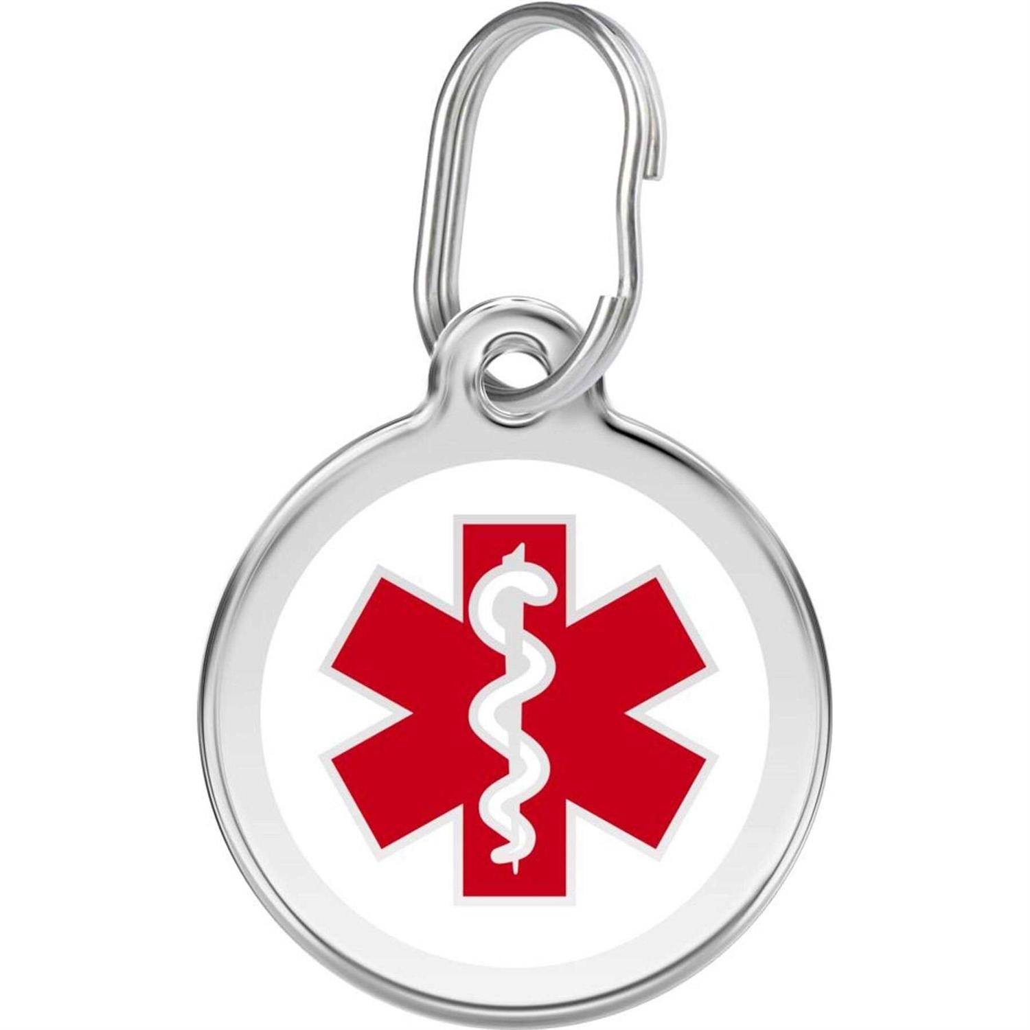 Red Dingo Medical ID Dog Tag - Healthber