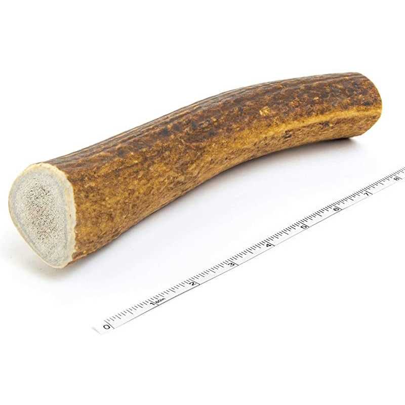 Devil Dog Pet Co Antler Dog Chew Premium Elk Antlers for Dogs Long Lasting Dog Bones for Aggressive Chewers - Healthber
